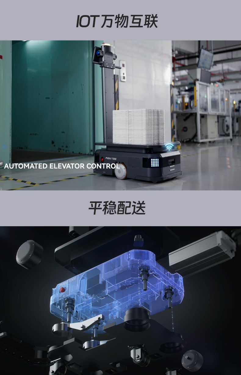 T300 工业配送机械人-电动洗地机出租_手推式洗地机|扫地机_驾驶式洗地机|扫地车-多彩网